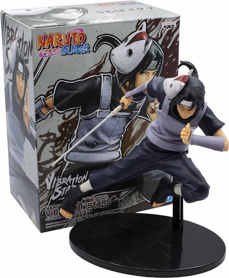 Banpresto co., ltd. naruto shippuden - étoiles vibrantes - statue uchiha itachi ii 16cm