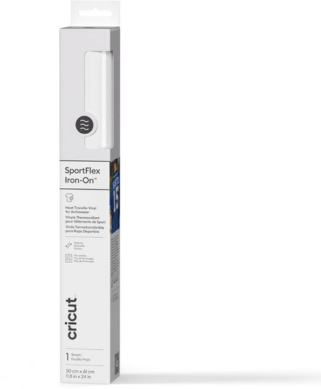 Thermocollant Cricut sportflex 28x60cm – blanc