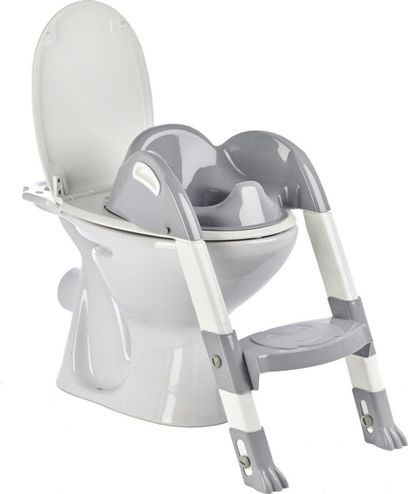 Konges sløjd thermobaby réducteur de toilette avec marches kiddyloo gris