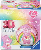 Ravensburger – care bears: love-a-lot bear – 3d puzzle-ball – 55 stukjes