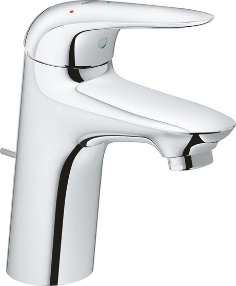 Grohe eurostyle nouveau robinet de lavabo à économie d'eau taille m es avec vidage avec poignée fermée chromé