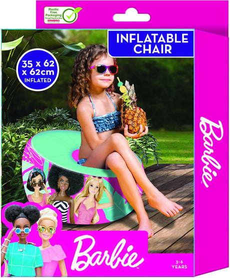 Chaise Sambro gonflable barbie | 2 pièces