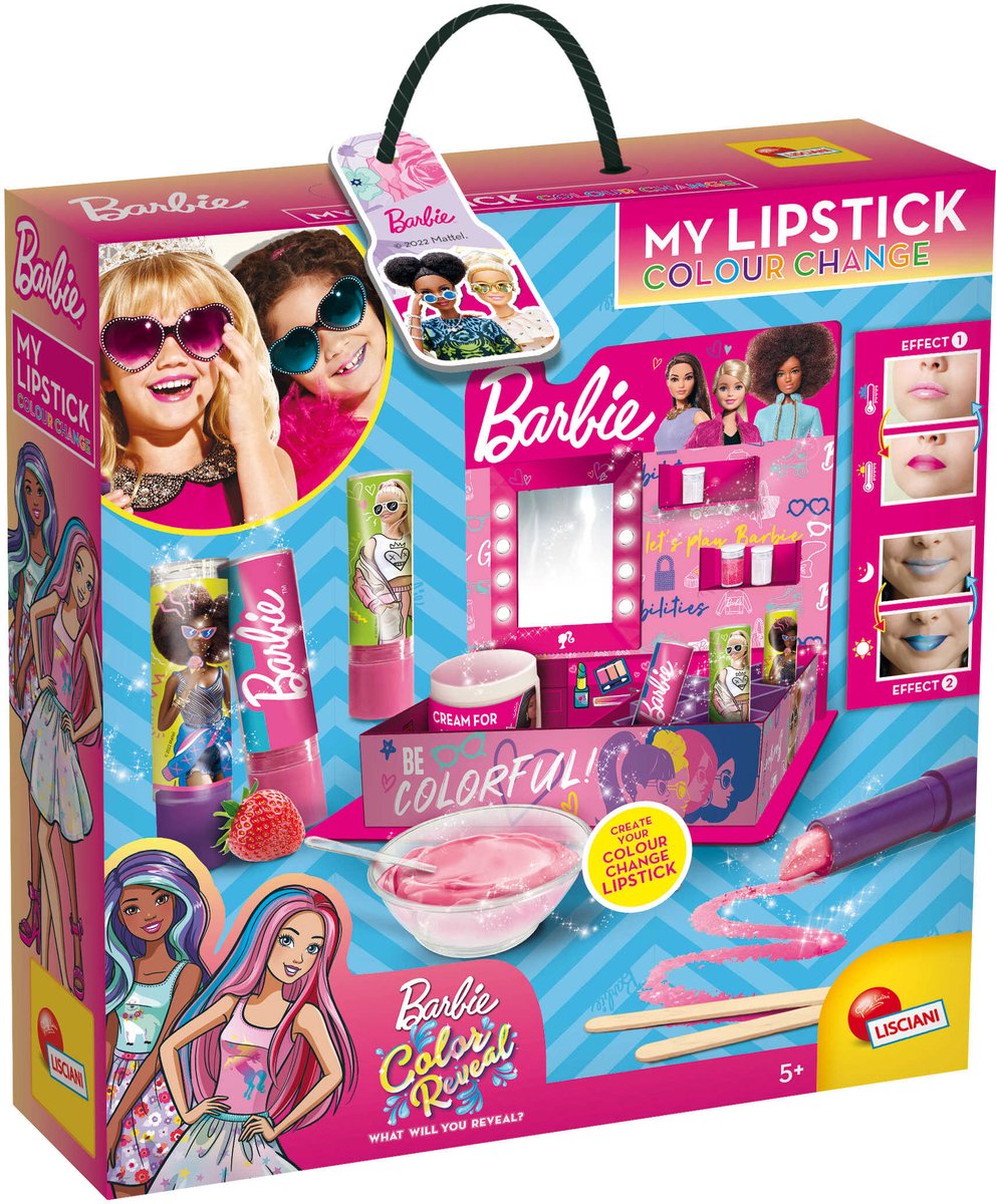 Fabricant de rouge à lèvres Lisciani Barbie