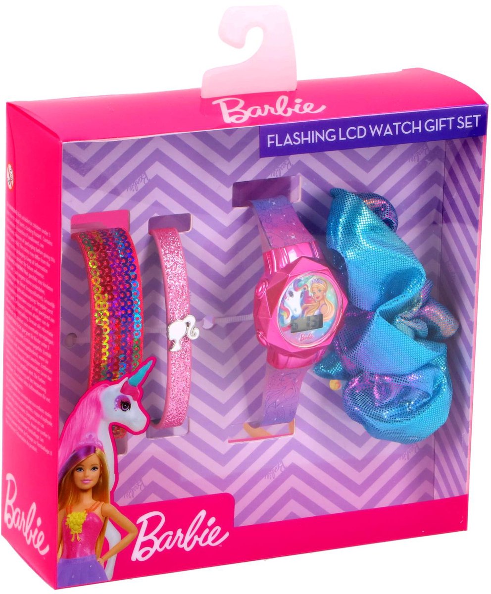 Coffret cadeau montre Barbie Accutime