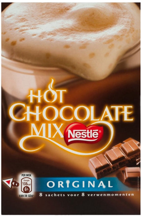 Mélange pour chocolat chaud Nestlé - 6 boîtes de 8 bâtonnets