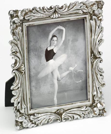 Walther saint germain - cadre portrait - format photo 13x18cm - argent