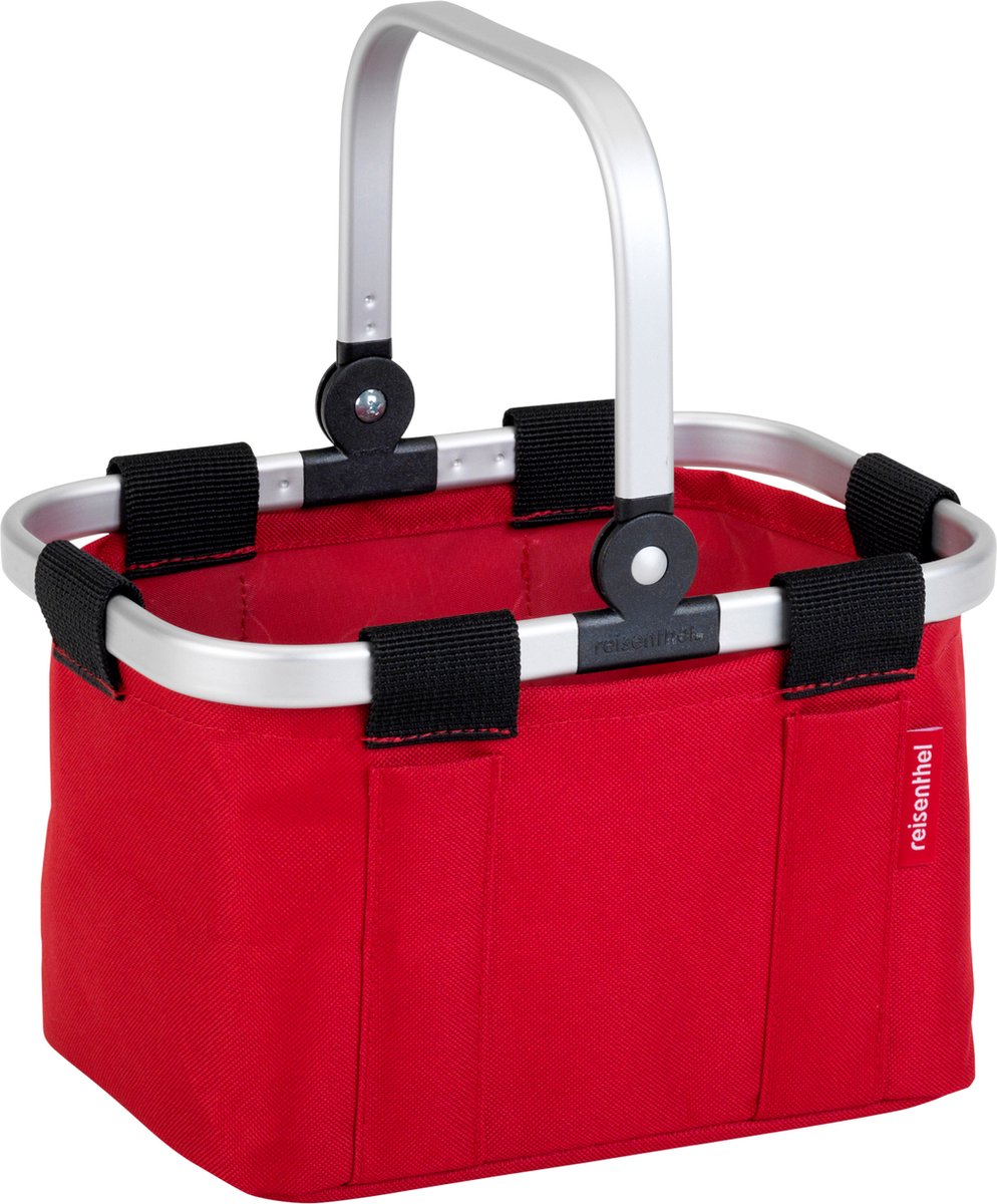 Panier à provisions Klein Toys Reisenthel - incl. poignée rabattable et renforts latéraux stabilisateurs - rouge
