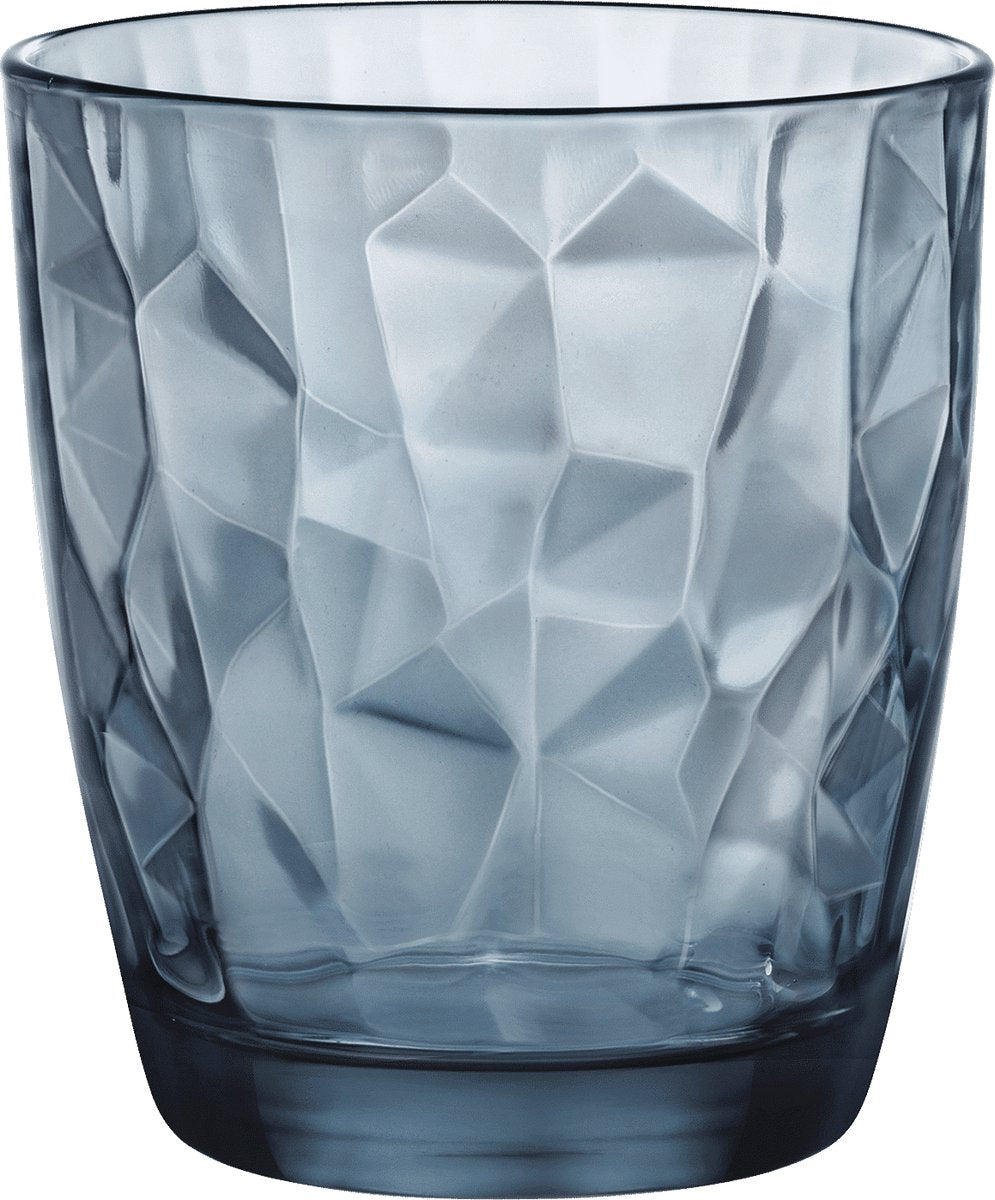 Gobelet Bormioli Rocco Diamond 30 cl bleu - 1 pièce(s) - verre libre