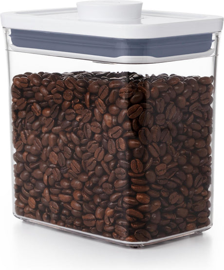 Conteneur de stockage Oxo 'pop' rectangulaire - bas (1,6 litres)