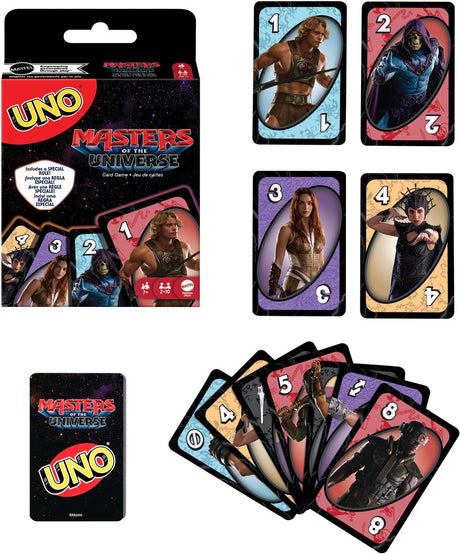 Mattel Games Uno Masters of the Universe 2026 Film - Jeu de cartes