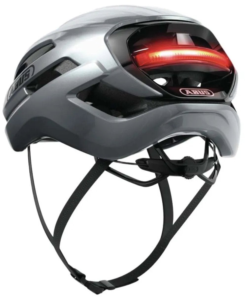 Abus casque taipan led graphite argent s 51-55cm