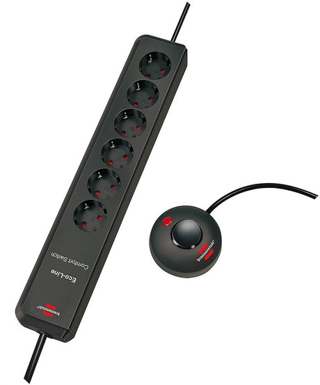 Brennenstuhl Eco-Line Comfort Socket 6 fois