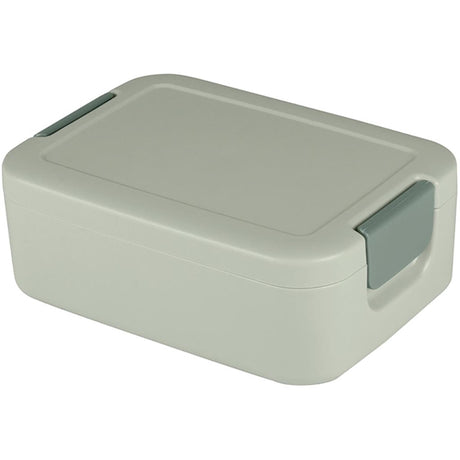Boîte à lunch Sunware sigma home avec récipient bento vert clair gris foncé.