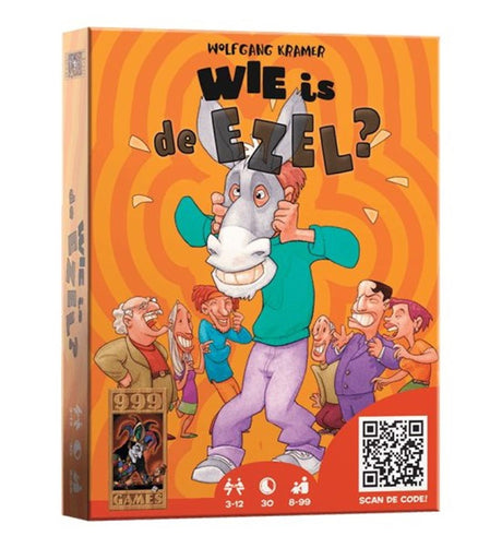 999games 999 games - qui est l'âne ? - jeu de cartes - jeu de cartes simple pour toute la famille - jeu de société - petit cadeau
