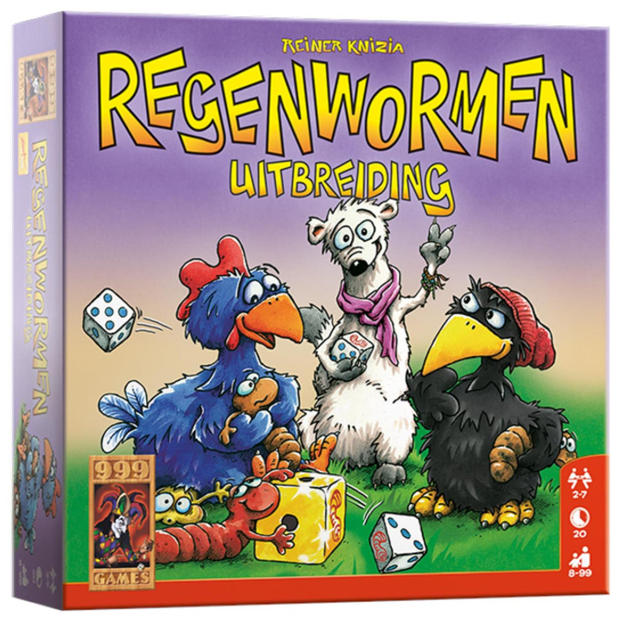 999 Games Dobbel Game Earthworms: Expansion (NL)