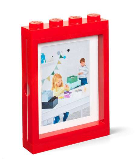Lego - cadre photo - polypropylène - rouge