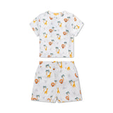Jungle | ensemble de plage garçon multicolore - mousseline
