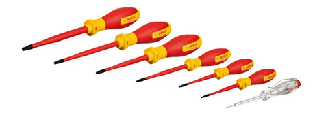 Jeu de tournevis professionnels Bosch vde tx 7 pièces - 1600a02nf8