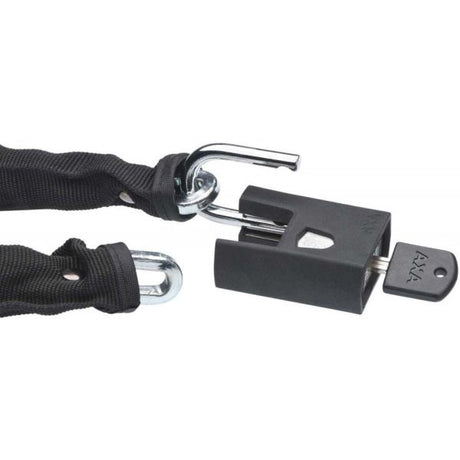 Clinch Axa + verrouillage de la chaîne 85 cm noir - verrouillage de la chaîne de vélo de haute qualité
