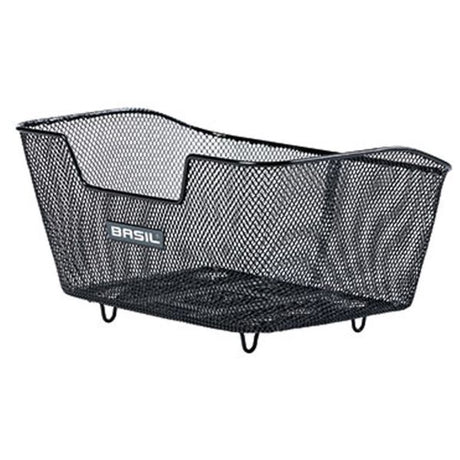 Basil Base M WSL - Panier à vélo - à l'arrière - y compris le système Basil WSL - noir