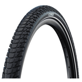 Schwalbe marathon plus tour - filaire - addix - smartguard - 700x35c - noir + reflex