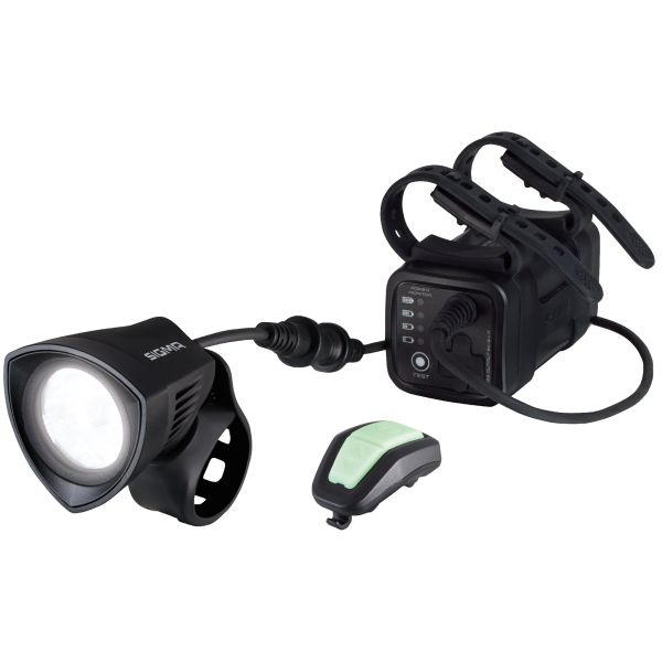 Sigma Buster 2000 Lumen Casque lampe de lampe à télécommande du chargeur Li-on Télécommande