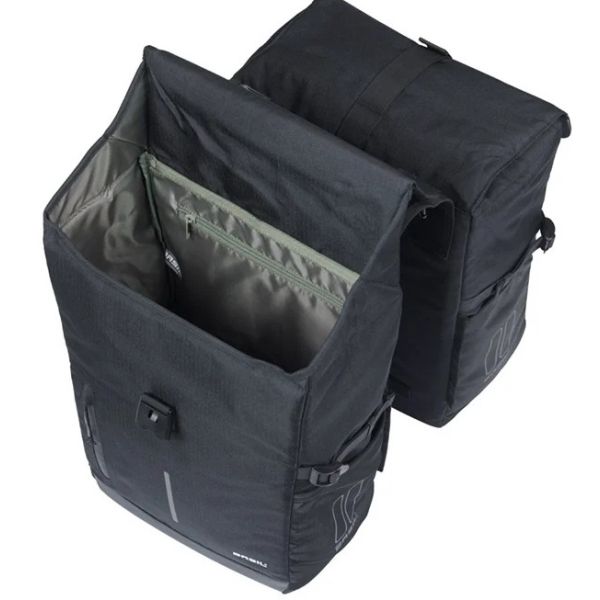 Basil sac move double aim noir | 30l