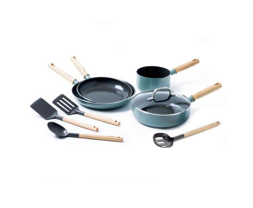 Ensemble de poêles antiadhésives en céramique Greenpan 9 pièces