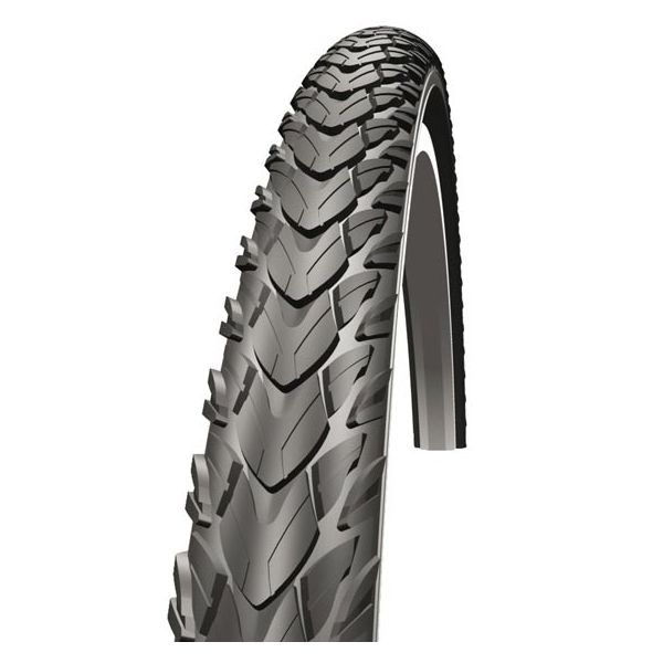 Schwalbe pneu pliable marathon mondial evo dd 28 x 1,75 47-622mm - noir avec reflet