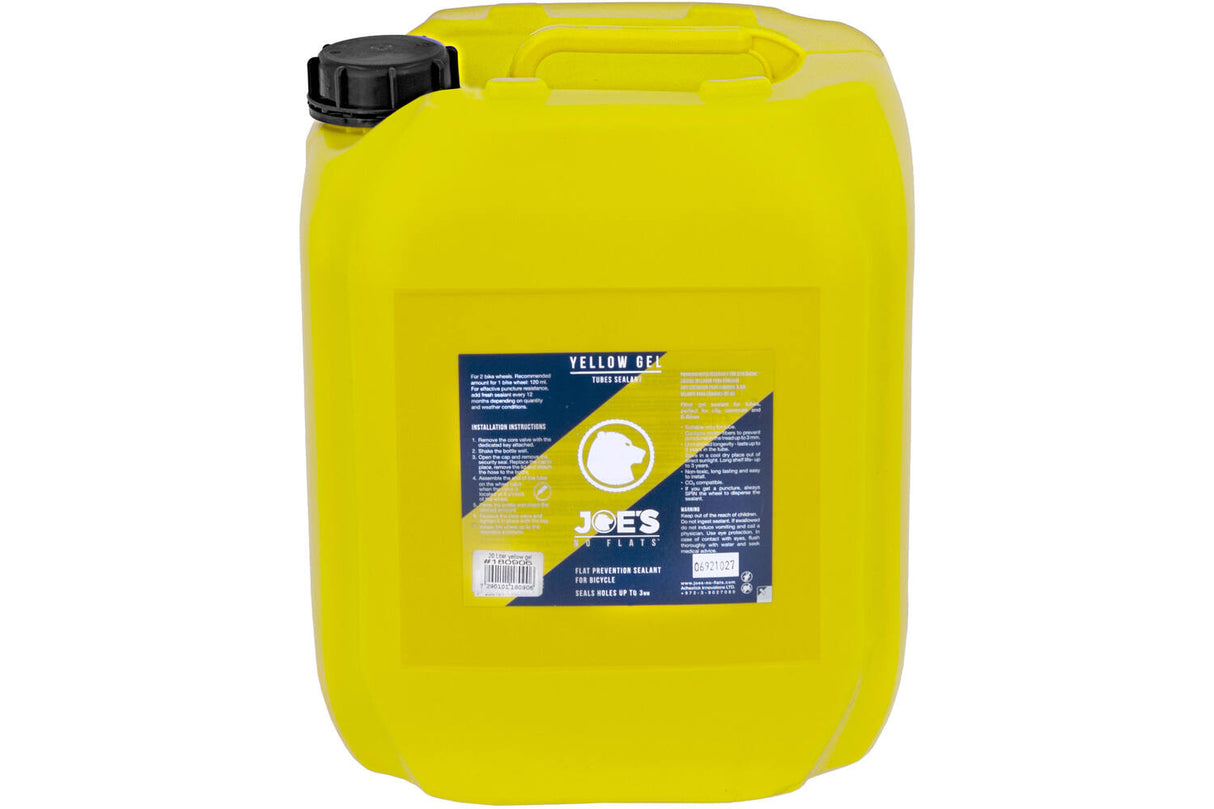 Joe's No Flats Sellador de gel amarillo 20L