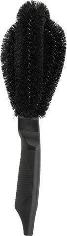 Roue dynamique et brosse à composants