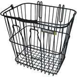 Panier de bouteille de basilic - Panier à vélo - à l'arrière - Zwart