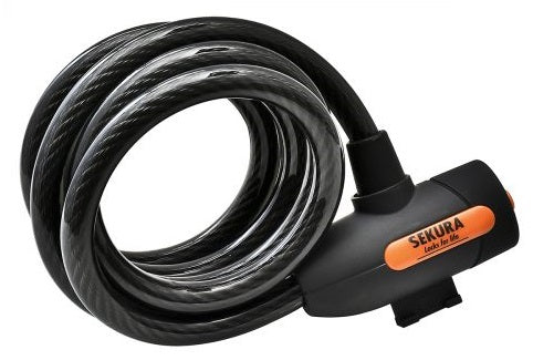 Sekura KB 203 verrouillage du câble 12 mmx185 cm avec support