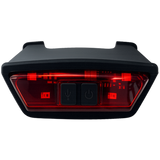 Feu arrière Ked embrasse casque vtt - LED - rechargeable USB
