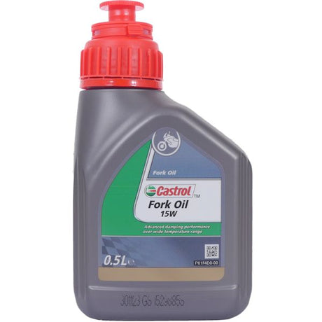 Huile de fourche à huile de fourche castrol 15W - bouteille de 500 ml