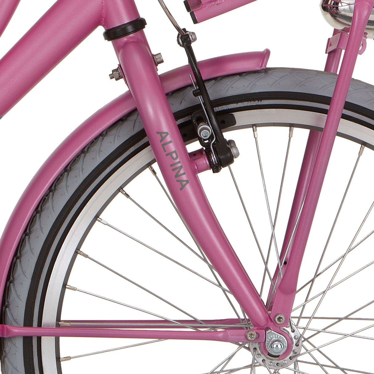 Alpina fork 22 Cargo M Fuchsia Pink with Matt