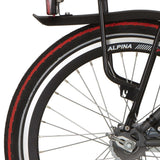 Alpina jeu de garde-boue yabber 20-22 pvc noir