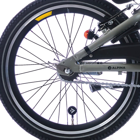 Roue arrière alpina 20 hlqc essai noir SW SPK