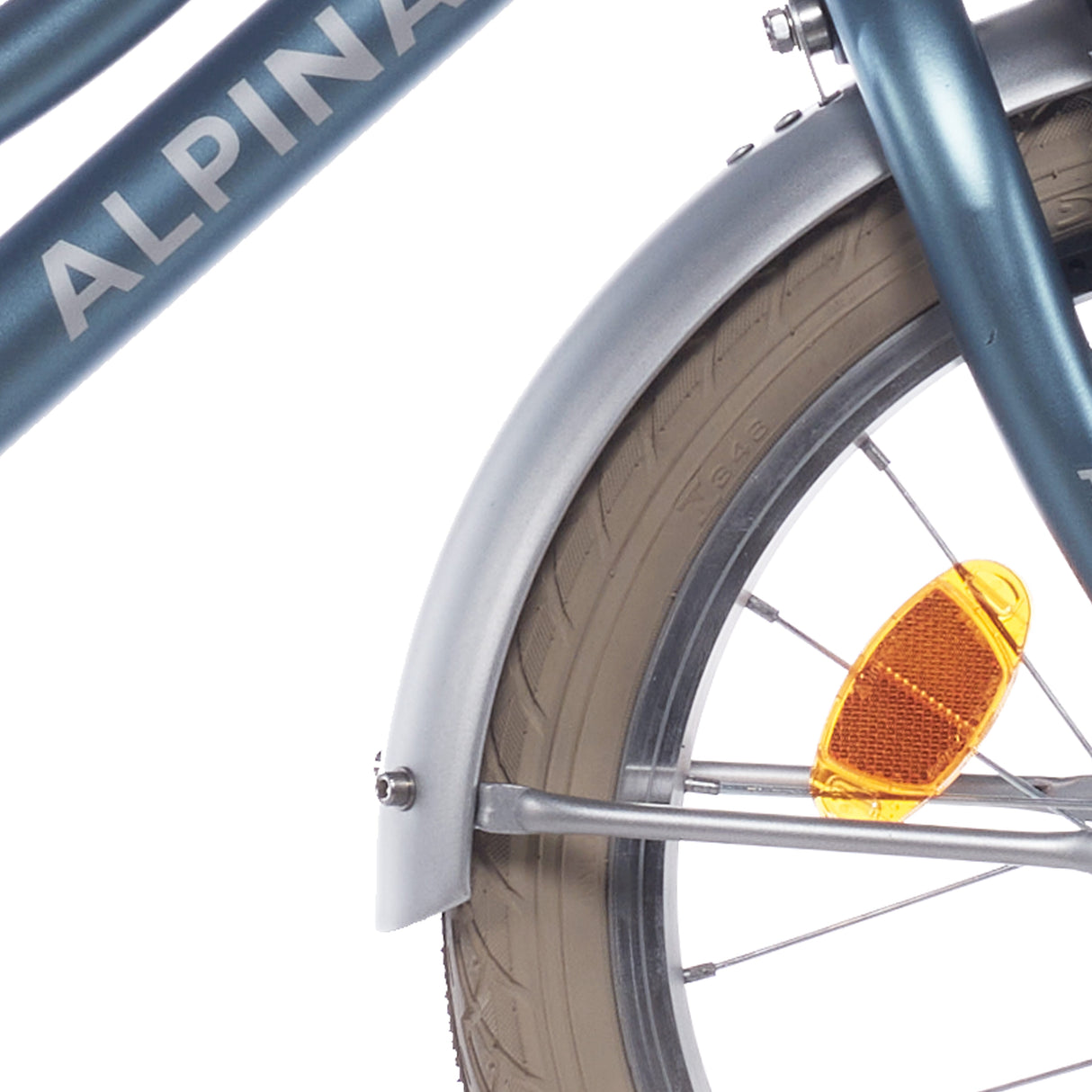 Alpina Fender Set + Rod 16 Cargo Silber Matt