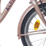 Alpina jeu de garde-boue + tige 16 océan misty rose mat
