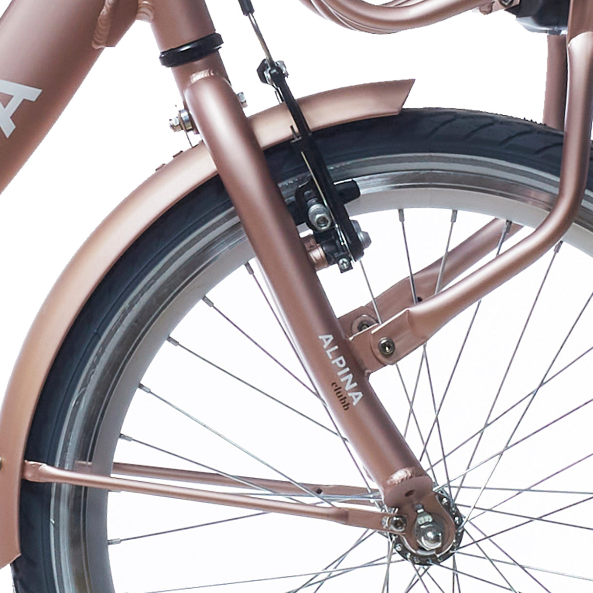 Alpina fork 20 clubb rose Gold Matt