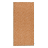Rayures vibrantes | serviette microfibre blanc orange 135 x 65 cm