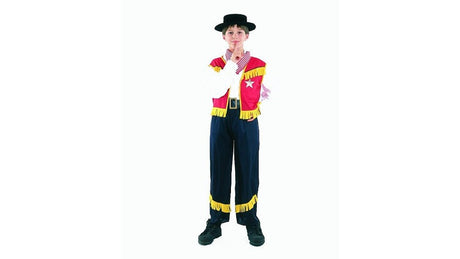 Costume de clown enfant cowboy 7-9 ans