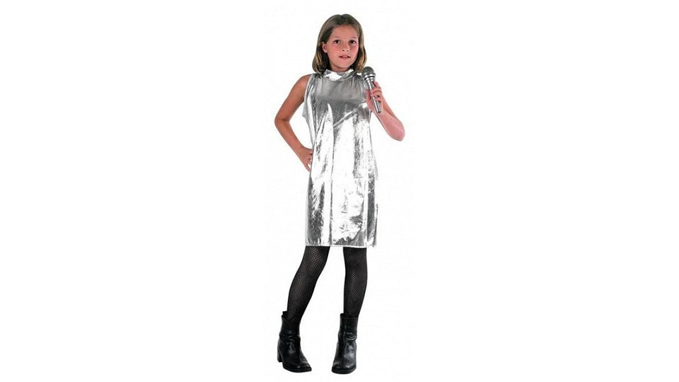 Costume de clown enfant disco fille 4-6 ans