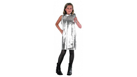 Costume de clown enfant disco fille 4-6 ans