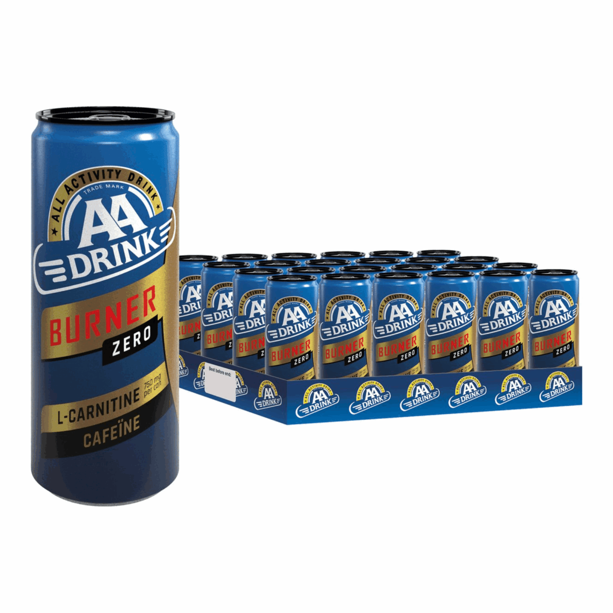 Aa brûleur à boisson zéro (24x 25cl)