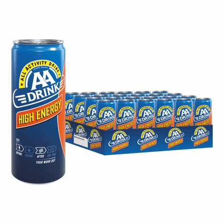 Une canette de boisson énergétique élevée (24x 25cl)