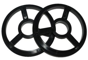 Twee-delige spooladapter