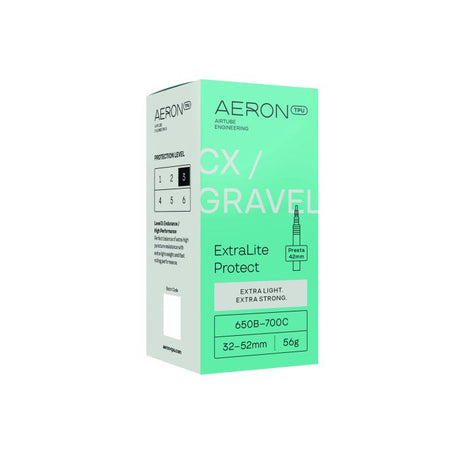 Chambre à air Aeron CX Gravel Extralite Protect 27,5 28 TPU