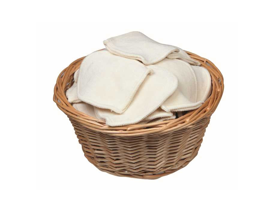 Mini gants de toilette lavables Anae en vrac - 50 pcs
